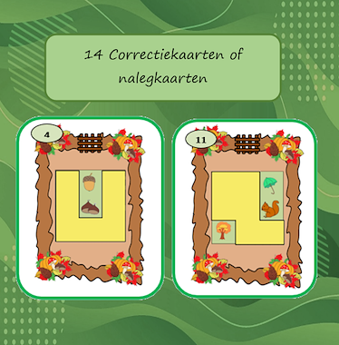 Lesmateriaal smartgame herfst van auteur Jabbedabbedoe slide 4
