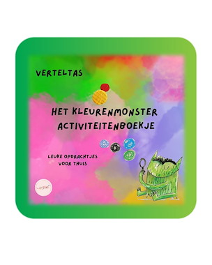 Lesmateriaal Het kleurenmonster activiteitenboekje van auteur Juf_Cynthia_ slide 1
