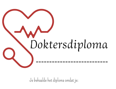 Lesmateriaal Doktersdiploma van auteur Nini slide 2