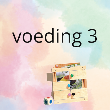 Lesmateriaal AN - de voeding (deel 3) - spel 10 raad het plaatje van auteur Peggy Van Rompaey