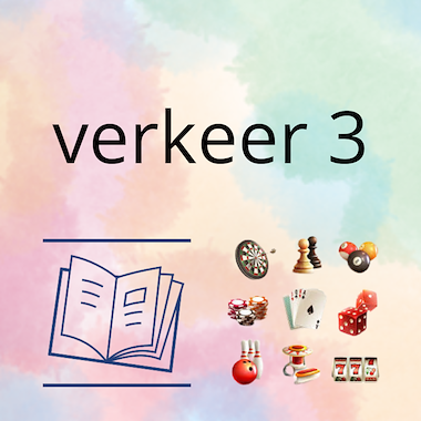 Lesmateriaal AN - het verkeer (deel 3) - werkbundel + spelpakket van auteur Peggy Van Rompaey
