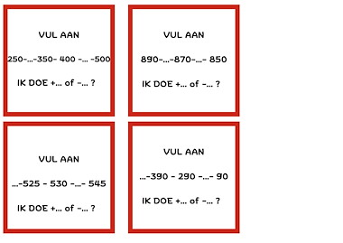 Lesmateriaal Spelbord sprongen tot  1 000 van auteur Juf Shany slide 2