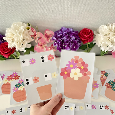 Lesmateriaal Thema bloemen: Zoek het juiste boeket bloemen van auteur Kleutercontent slide 2