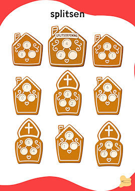 Lesmateriaal Splitsbundel Sint van auteur Juffen eersteklas slide 2