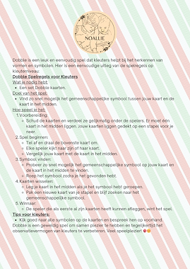 Lesmateriaal KERSTMIS dobble van auteur Noallie slide 2