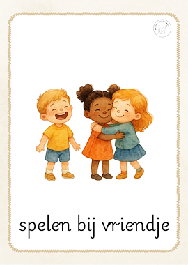 Lesmateriaal Dagritmekaarten voor thuis  van auteur knussekleuterwereld slide 2