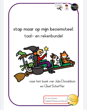Lesmateriaal Stap maar op mijn bezemsteel bundel van auteur JufJoyceKuenen