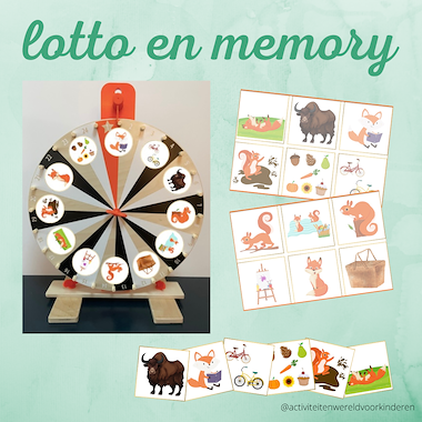 Lesmateriaal Help! Een verrassing! Lotto/memory van auteur Nanny Melissa