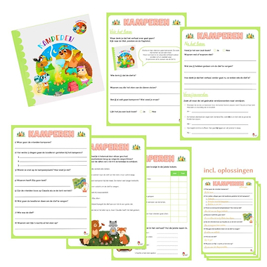 Lesmateriaal Voorleesboeken Samenleven - Begrijpend lezen van auteur Logopedie Ideetjes slide 3