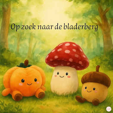 Lesmateriaal Verhaal Op zoek naar bladerberg van auteur Juf_Cynthia_ slide 1