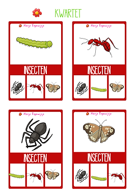 Lesmateriaal Het bos - kwartet van auteur Meisje Eigenwijsje slide 3