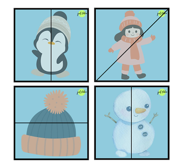 Lesmateriaal Winterhelften van auteur Juf Nika slide 3