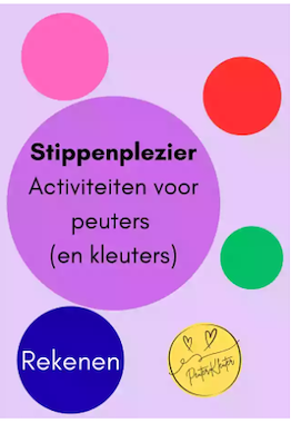 Lesmateriaal Stippenplezier - voor peuters en kleuters - rekenen van auteur PeuterKleuter