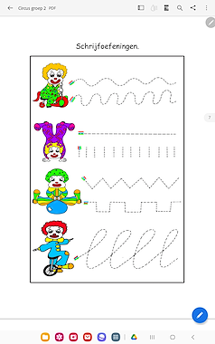Lesmateriaal Circus werkboekje groep 2 van auteur Juf Monique slide 4