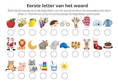 Lesmateriaal Winterletters van auteur Speelwijs slide 3