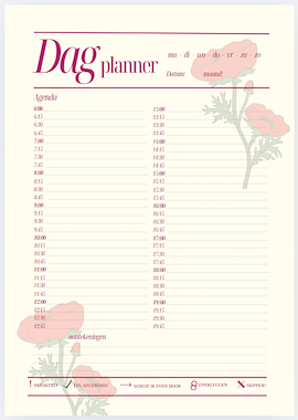 Lesmateriaal Lerarenplanner lerarenagenda bloemen aug 2025 - jan 2027 van auteur Lessen en Illustraties Elles slide 1