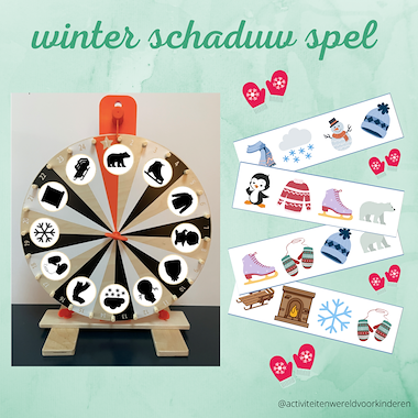 Lesmateriaal winter - schaduwspel van auteur Nanny Melissa