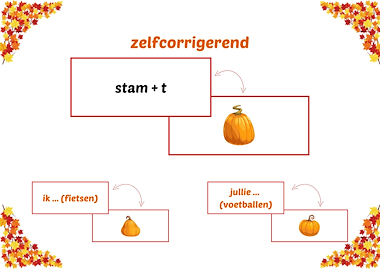 Lesmateriaal Loopspel- werkwoorden van auteur Juf Tessa deelt slide 3