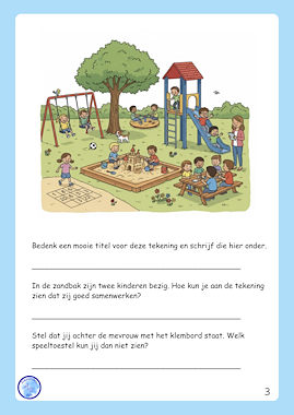 Lesmateriaal Kijk goed, denk na (groep 4) van auteur Alexandra Wit slide 2