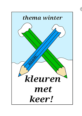 Lesmateriaal Kleuren met keer! van auteur Juf Monique