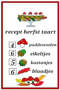 Lesmateriaal Herfst recepten.  van auteur Juf Monique slide 2