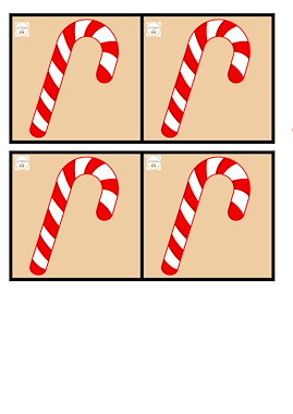 Lesmateriaal Memory Kerst van auteur Juf Shany slide 2