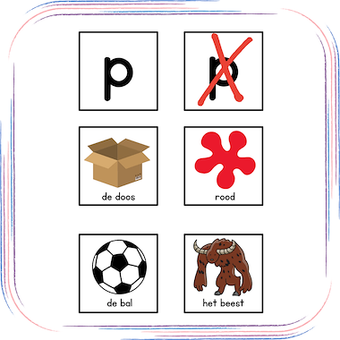 Lesmateriaal spel voor de woordmuur (ook bruikbaar zonder woordmuur) van auteur Juf Katrijn slide 2