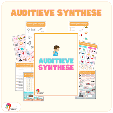 Lesmateriaal Auditieve Synthese van auteur Logopedie Ideetjes
