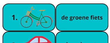 Lesmateriaal Jenga bijvoeglijke naamwoorden van auteur JufBritt slide 1