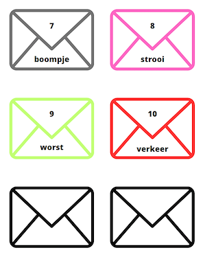 Lesmateriaal Wandeldictee - brieven van auteur Eenkijkjeindeklas slide 2