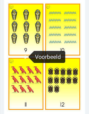 Lesmateriaal Egypte rekenbundel van auteur JufJoyceKuenen slide 2