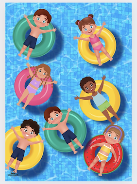 Lesmateriaal Bewegend leren rekenen zomer / vakantie kleuters  van auteur Cuddlesndcoffee slide 2