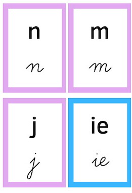 Lesmateriaal Kaarten voor de praatmuur lees- en schrijfletter 4 cm x 6 cm van auteur Lucia Bytebier