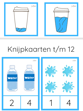 Lesmateriaal Bundel water, groep 1/2/3 van auteur Jufjas slide 2