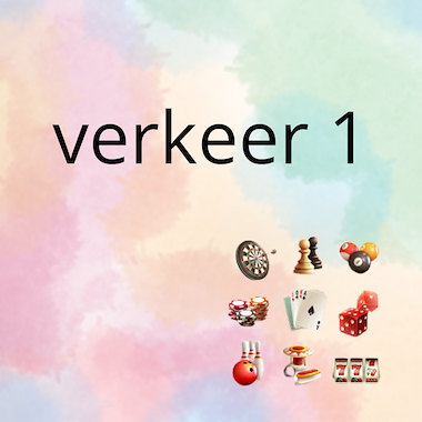 Lesmateriaal AN - het verkeer (deel 1) - spelpakket van auteur Peggy Van Rompaey
