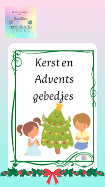Lesmateriaal Roxillien kerst en advents gebedjes  van auteur kleuterwereldjes van roxillien