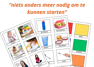 Lesmateriaal Woordkaarten woordenschat algemeen 90 basis woorden van auteur Tine Bols slide 2
