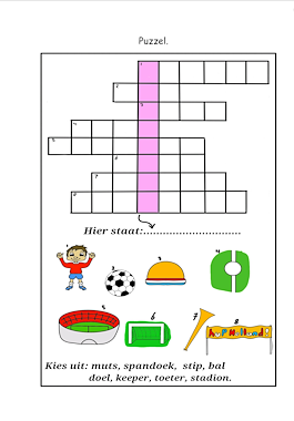 Lesmateriaal Werkboekje EK voetbal gr 3 van auteur Juf Monique slide 4