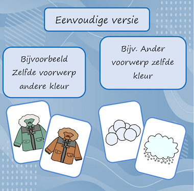 Lesmateriaal Zoek dezelfde (Halli Galli) Winter van auteur Jabbedabbedoe slide 3