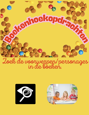 Lesmateriaal Thema Sint en Piet : Boekenhoekopdrachten van auteur Katy Janssens