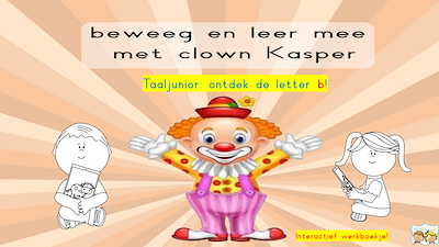 Lesmateriaal Taaljunior: ontdek de letter b van auteur Gratis leuke leesboekjes slide 1