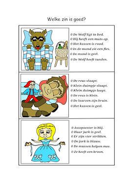 Lesmateriaal Werkboekje sprookjes groep 3. van auteur Juf Monique slide 3