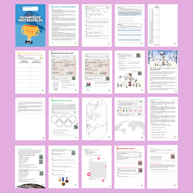 Lesmateriaal Thema: de Olympische Winterspelen 2026 van auteur Juf_Axelle slide 3