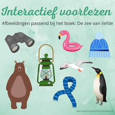 Lesmateriaal De zee van liefde - interactief voorlezen  van auteur Nanny Melissa slide 1