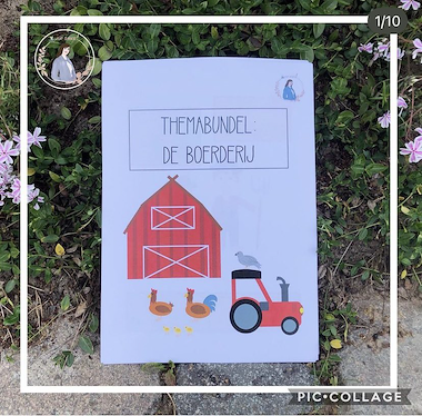 Lesmateriaal Themabundel 'De boerderij' van auteur Juf Imke