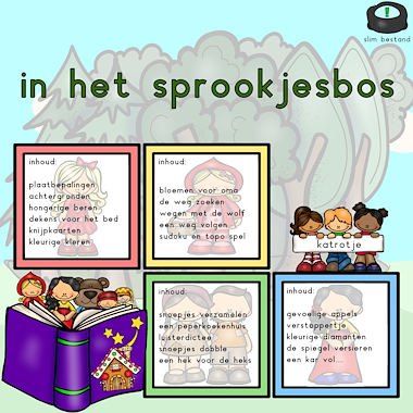 Lesmateriaal in het sprookjesbos van auteur katrotje slide 1