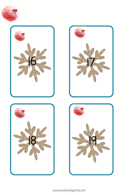 Lesmateriaal winters bewegen, sommen t/m 20 van auteur Creations by Astrid slide 2