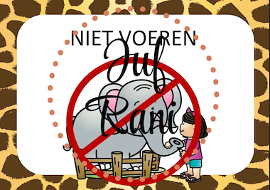 Lesmateriaal Dierentuin – dierenarts hoekverrijking van auteur Juf Rani slide 2