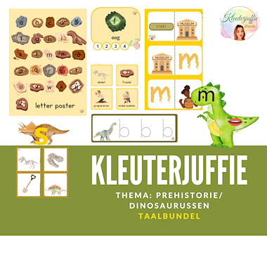 Lesmateriaal False uit de collectie kleuterjuffie-thema-dinosaurussen-prehistorie van onderwijs lesmaterialen van auteur kleuterjuffie