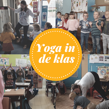 Lesmateriaal Yoga in de klas van auteur Yoga Mandy